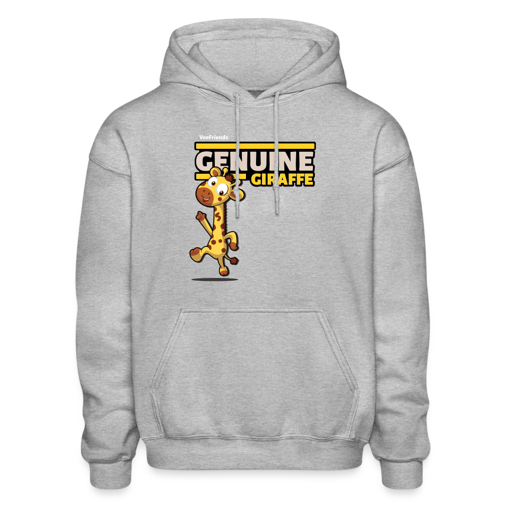 Genuine Giraffe Character Comfort Adult Hoodie - heather gray