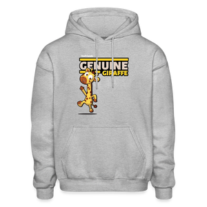 Genuine Giraffe Character Comfort Adult Hoodie - heather gray