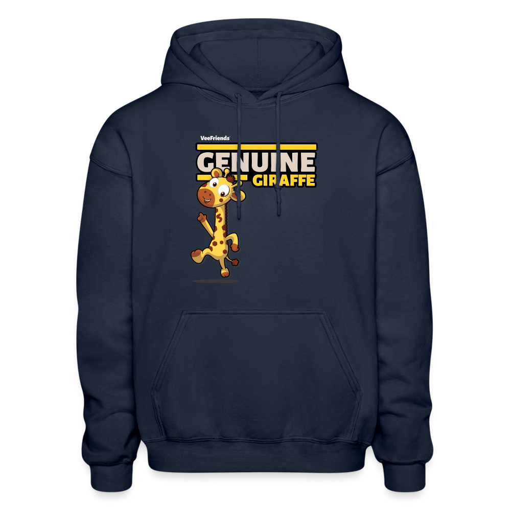 Genuine Giraffe Character Comfort Adult Hoodie - navy