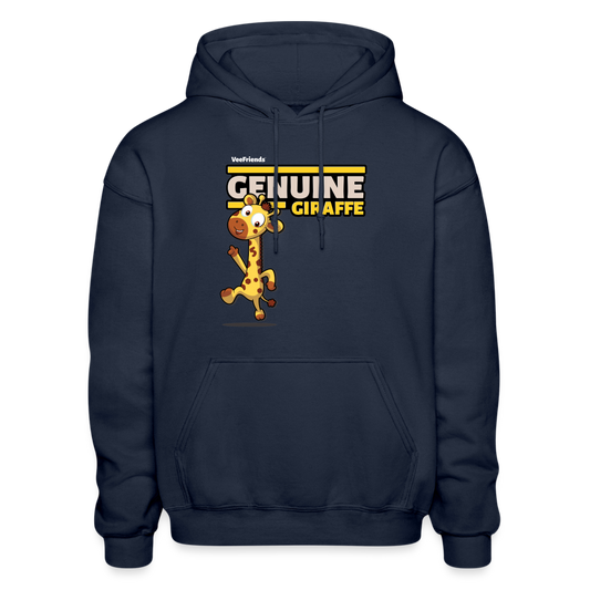 Genuine Giraffe Character Comfort Adult Hoodie - navy