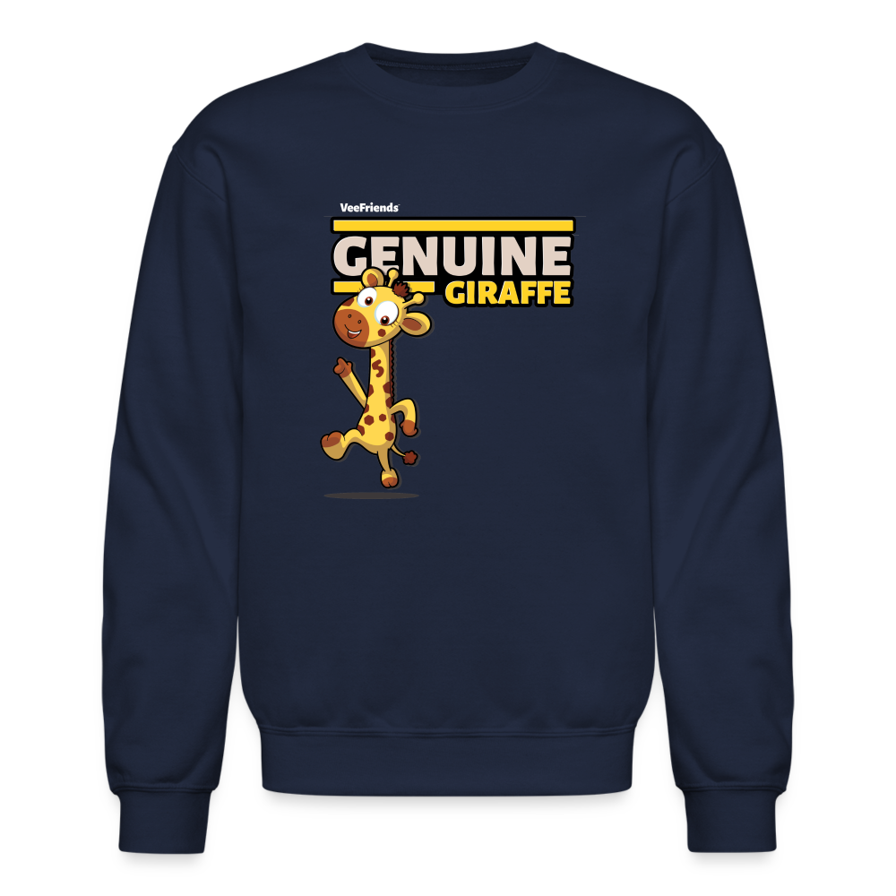 
            
                Load image into Gallery viewer, Genuine Giraffe Character Comfort Adult Crewneck Sweatshirt - navy
            
        