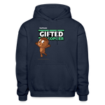 Gifted Gopher Character Comfort Adult Hoodie - navy