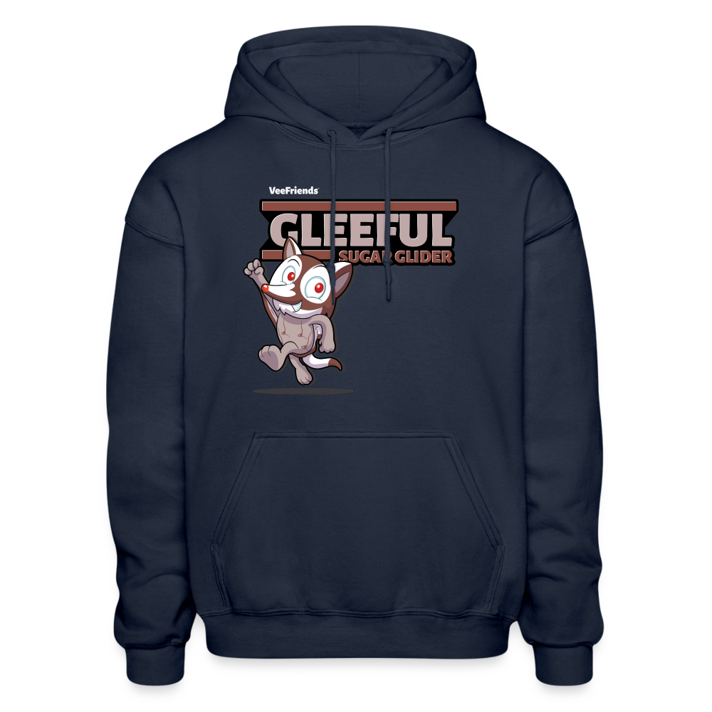 
            
                Load image into Gallery viewer, Gleeful Sugar Glider Character Comfort Adult Hoodie - navy
            
        
