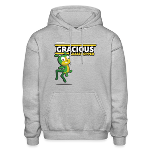 Gracious Grasshopper Character Comfort Adult Hoodie - heather gray