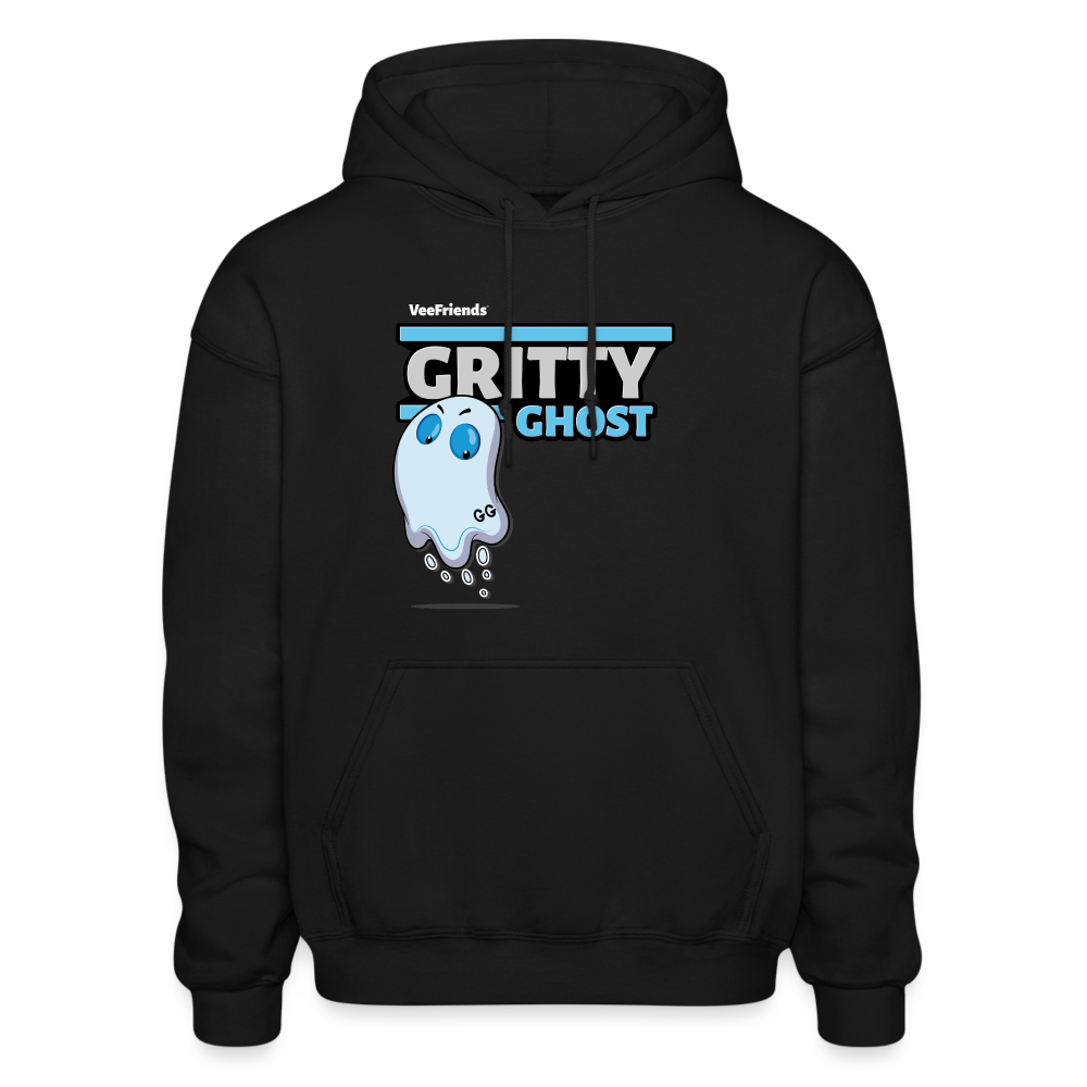 
            
                Load image into Gallery viewer, Gritty Ghost Character Comfort Adult Hoodie - black
            
        