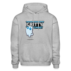 
            
                Load image into Gallery viewer, Gritty Ghost Character Comfort Adult Hoodie - heather gray
            
        