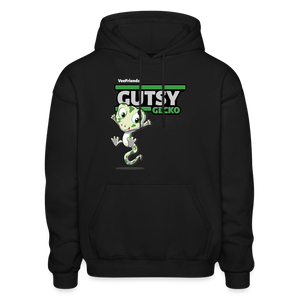 Gutsy Gecko Character Comfort Adult Hoodie - black