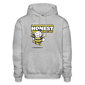 
            
                Load image into Gallery viewer, Honest Honey Bee Character Comfort Adult Hoodie - heather gray
            
        