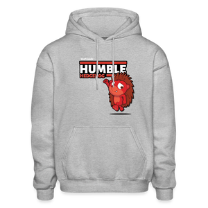 Humble Hedgehog Character Comfort Adult Hoodie - heather gray