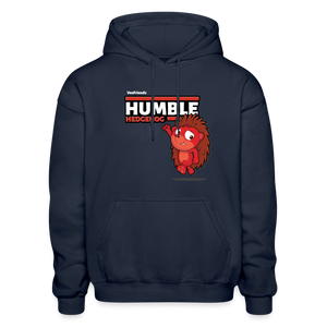 
            
                Load image into Gallery viewer, Humble Hedgehog Character Comfort Adult Hoodie - navy
            
        