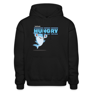 Hungry Hammerhead Character Comfort Adult Hoodie - black