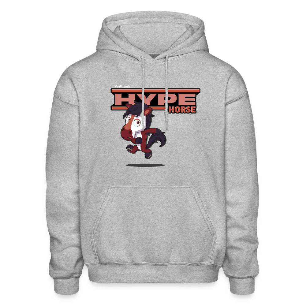 Hype Horse Character Comfort Adult Hoodie - heather gray