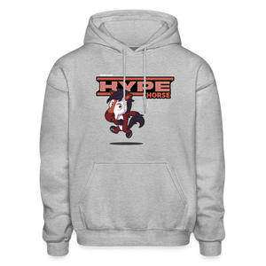 
            
                Load image into Gallery viewer, Hype Horse Character Comfort Adult Hoodie - heather gray
            
        