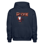 Hype Horse Character Comfort Adult Hoodie - navy