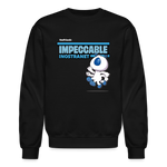 Impeccable Inostranet Character Comfort Adult Crewneck Sweatshirt - black