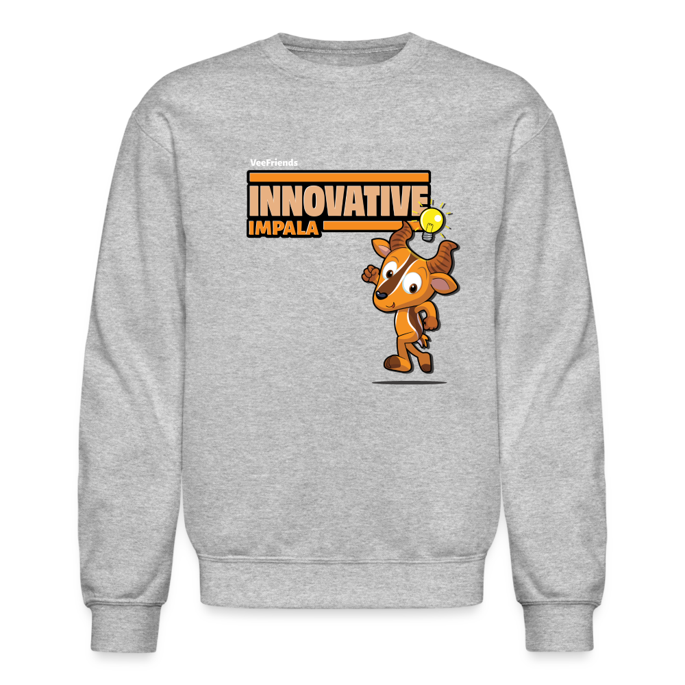 Innovative Impala Character Comfort Adult Crewneck Sweatshirt - heather gray