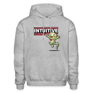 
            
                Load image into Gallery viewer, Intuitive Iguana Character Comfort Adult Hoodie - heather gray
            
        