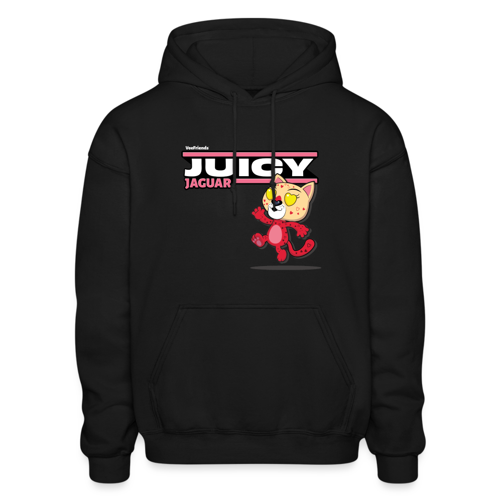 Juicy Jaguar Character Comfort Adult Hoodie - black