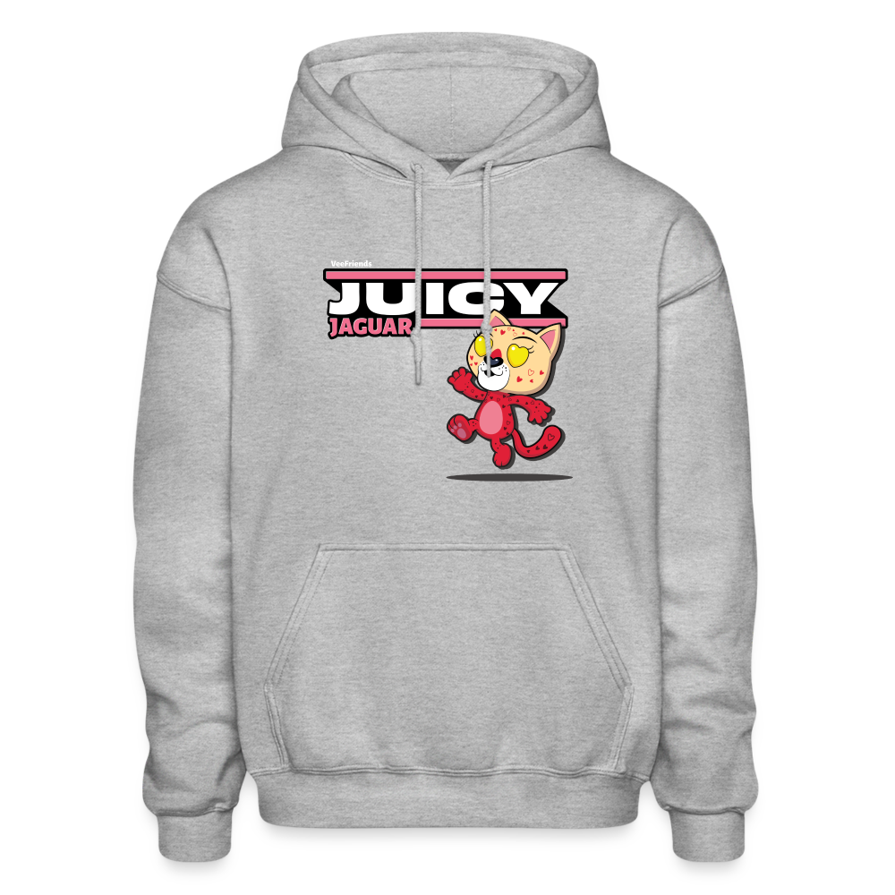 Juicy Jaguar Character Comfort Adult Hoodie - heather gray