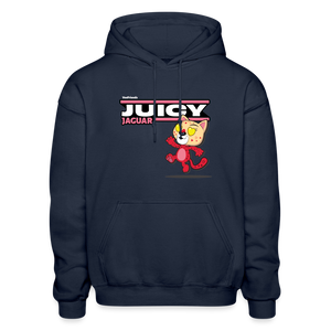 
            
                Load image into Gallery viewer, Juicy Jaguar Character Comfort Adult Hoodie - navy
            
        