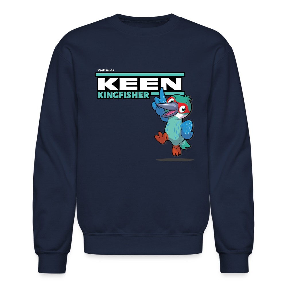 Keen Kingfisher Character Comfort Adult Crewneck Sweatshirt - navy