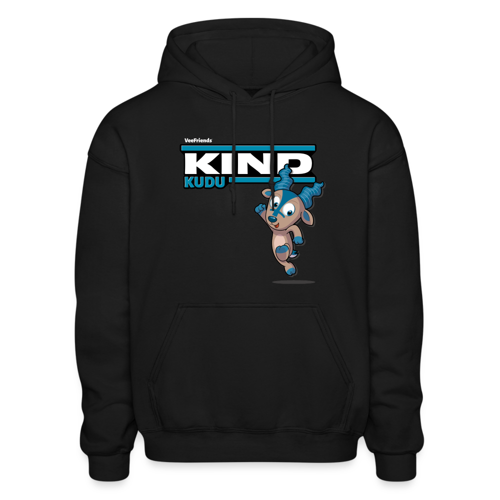 Kind Kudu Character Comfort Adult Hoodie - black