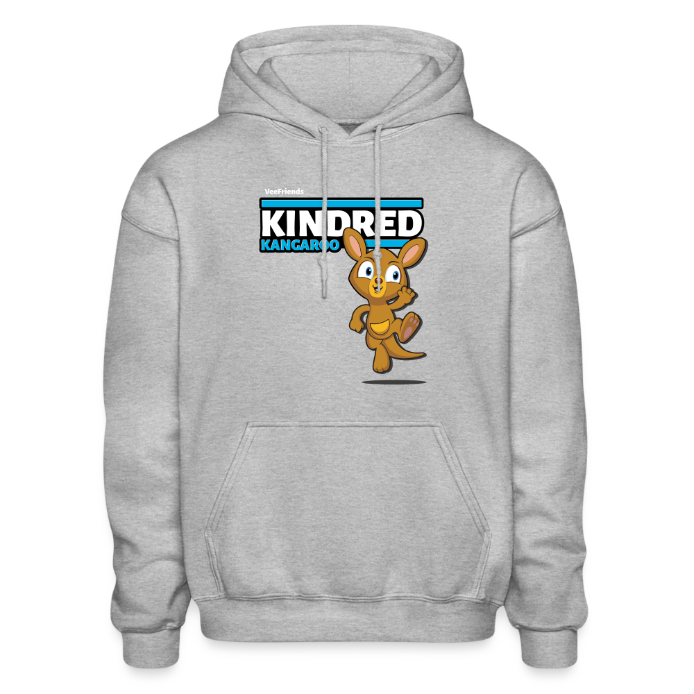 Kindred Kangaroo Character Comfort Adult Hoodie - heather gray