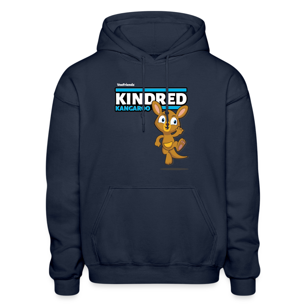 
            
                Load image into Gallery viewer, Kindred Kangaroo Character Comfort Adult Hoodie - navy
            
        