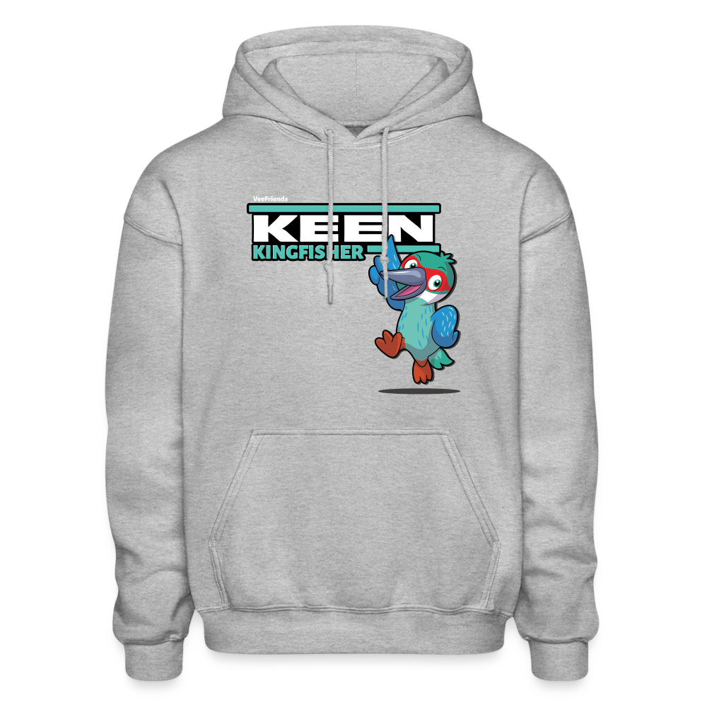 Keen Kingfisher Character Comfort Adult Hoodie - heather gray