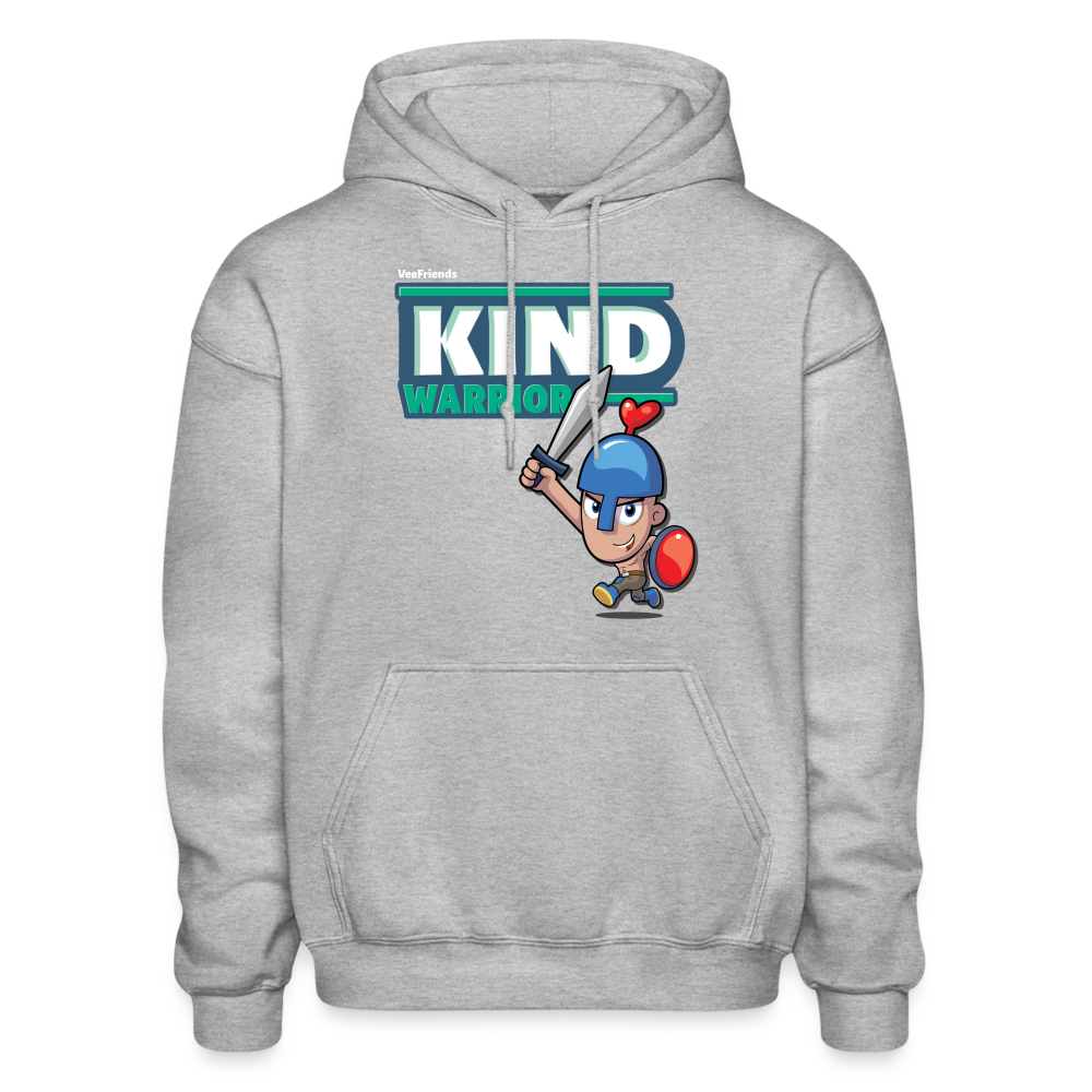 Kind-Warrior Character Comfort Adult Hoodie - heather gray