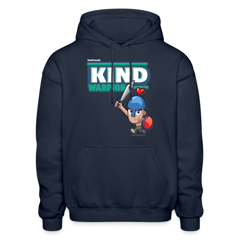 Kind-Warrior Character Comfort Adult Hoodie - navy