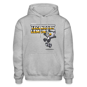 Legendary Lemur Character Comfort Adult Hoodie - heather gray