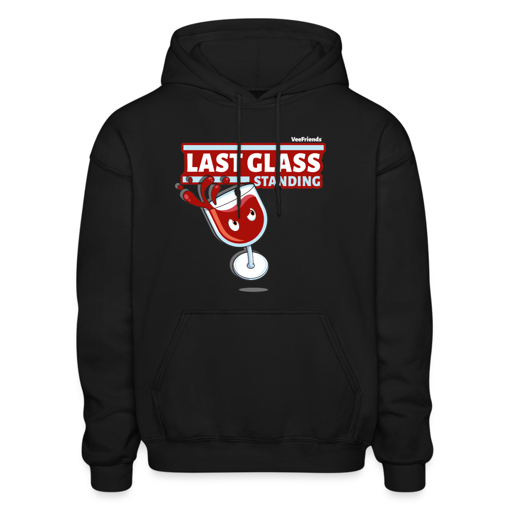 Last Glass Standing Character Comfort Adult Hoodie - black