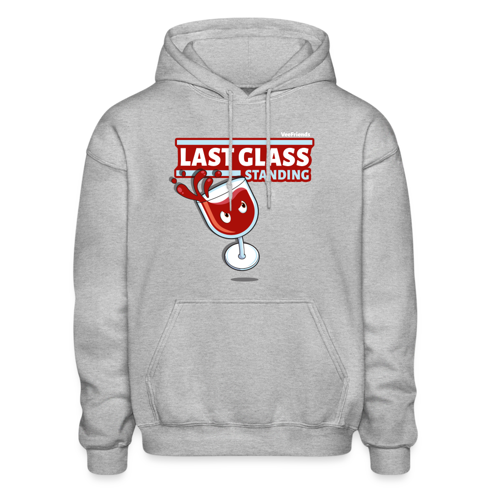 Last Glass Standing Character Comfort Adult Hoodie - heather gray