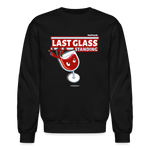 Last Glass Standing Character Comfort Adult Crewneck Sweatshirt - black