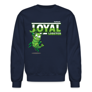 
            
                Load image into Gallery viewer, Loyal Lobster Character Comfort Adult Crewneck Sweatshirt - navy
            
        