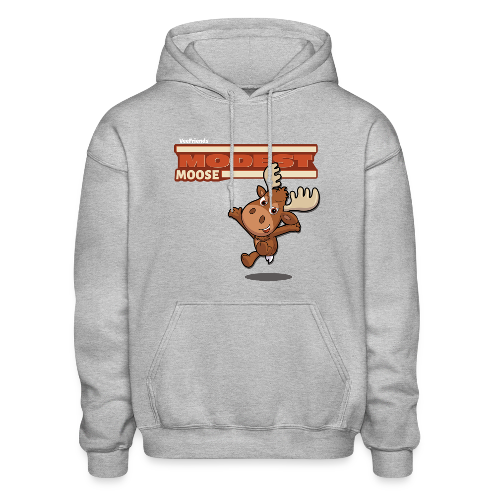 
            
                Load image into Gallery viewer, Modest Moose Character Comfort Adult Hoodie - heather gray
            
        