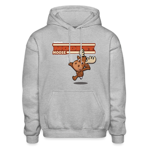 
            
                Load image into Gallery viewer, Modest Moose Character Comfort Adult Hoodie - heather gray
            
        