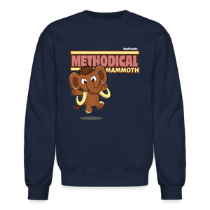 Methodical Mammoth Character Comfort Adult Crewneck Sweatshirt - navy