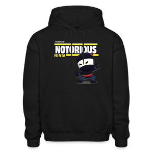 Notorious Ninja Character Comfort Adult Hoodie - black