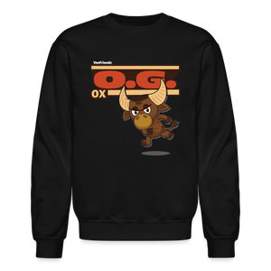 
            
                Load image into Gallery viewer, O.G. Ox Character Comfort Adult Crewneck Sweatshirt - black
            
        