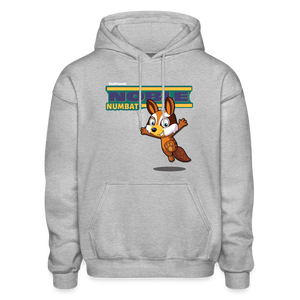 
            
                Load image into Gallery viewer, Noble Numbat Character Comfort Adult Hoodie - heather gray
            
        