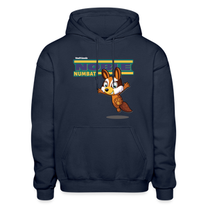 
            
                Load image into Gallery viewer, Noble Numbat Character Comfort Adult Hoodie - navy
            
        