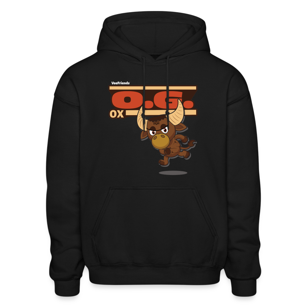 O.G. Ox Character Comfort Adult Hoodie - black