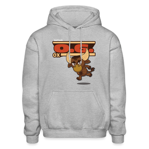 
            
                Load image into Gallery viewer, O.G. Ox Character Comfort Adult Hoodie - heather gray
            
        