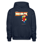 Passionate Parrot Character Comfort Adult Hoodie - navy