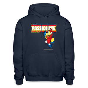 Passionate Parrot Character Comfort Adult Hoodie - navy