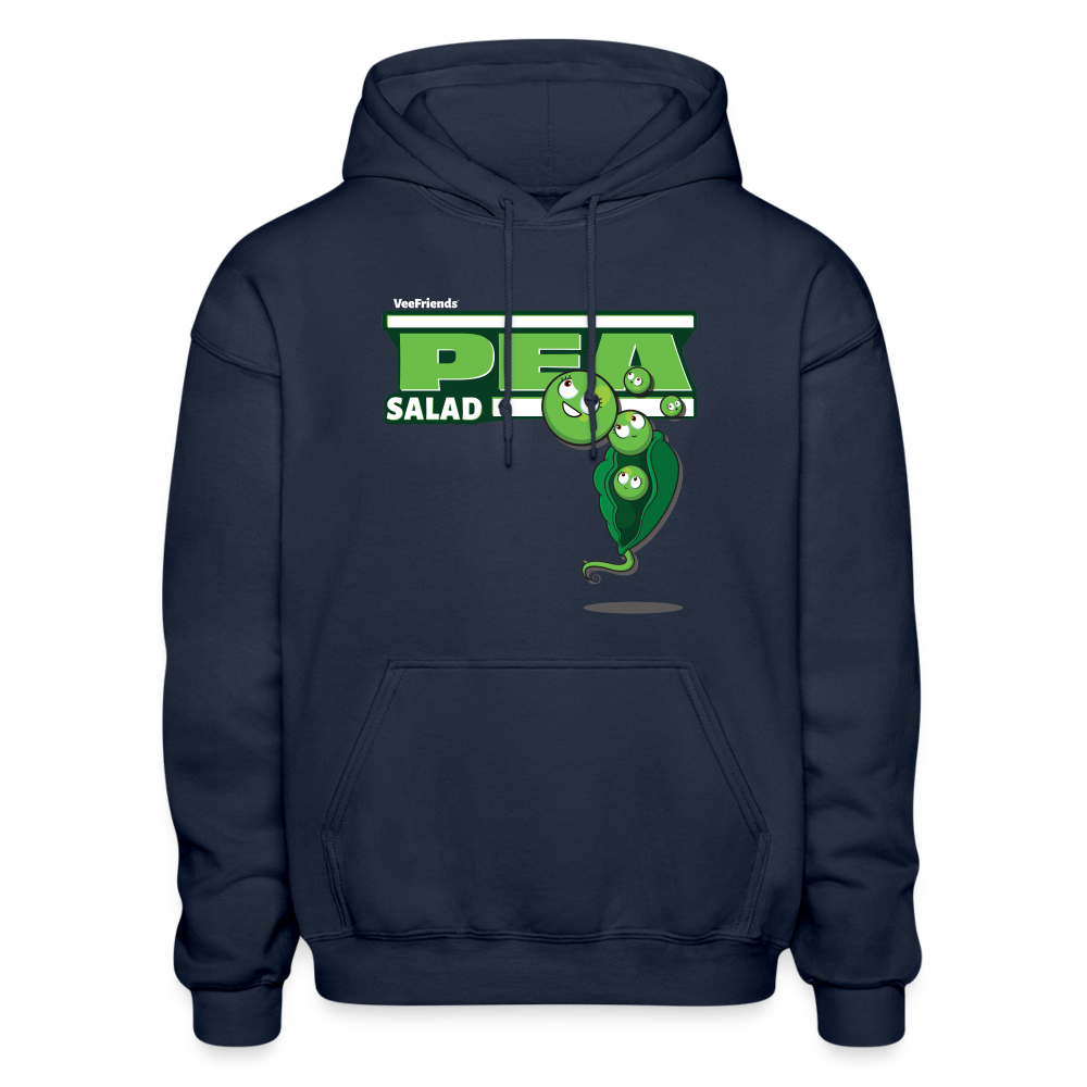 Pea Salad Character Comfort Adult Hoodie - navy