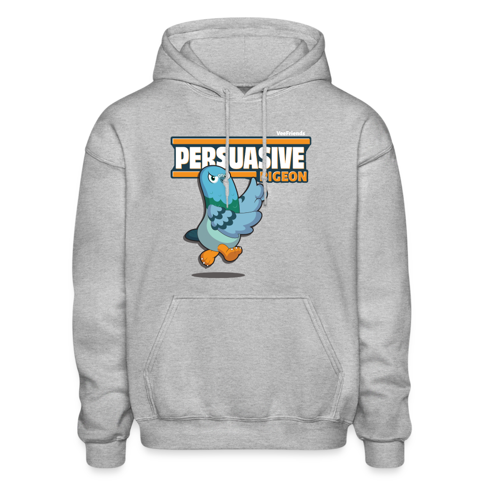Persuasive Pigeon Character Comfort Adult Hoodie - heather gray