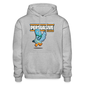 Persuasive Pigeon Character Comfort Adult Hoodie - heather gray